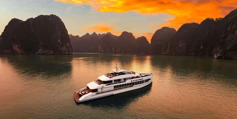 1Day 5 Stars Cruise:Swimming,Hiking & Kayaking, - A 5-Star Halong Bay Day: What the $55 Really Buys