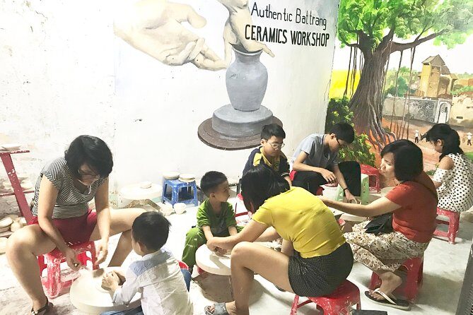 2.5 hours Ceramics Painting Workshop In Hanoi Old Quarter - The painting wheel, brushes, and color choices you’ll actually use