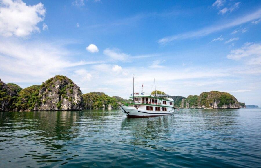 2-Day Lan Ha Bay & Cat Ba Cruise w/ Kayaking, Biking & More - Bamboo boat rides around caves like Trung Trang Cave