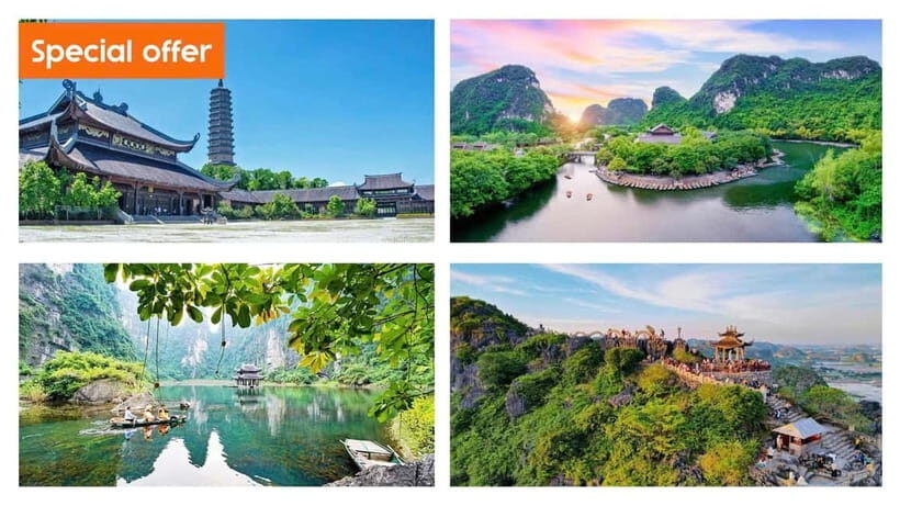 2 Day Ninh Binh: Hoa Lu/Bai Dinh- Trang An/Tam Coc- Mua Cave - Hoa Lu Ancient Citadel: Touring the Dinh Temples Without Missing the Meaning