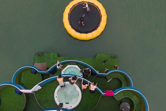 2 day Oasis Bay Cruise to Halong Bay from Hanoi - Tuan Chau Island day-one start: lunch and settling in