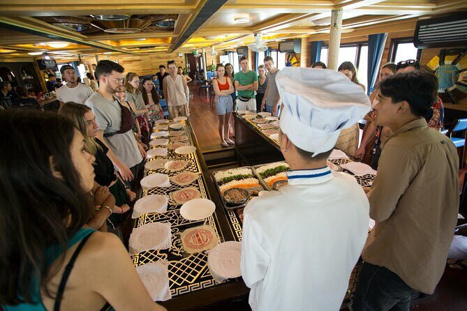 2 day Oasis Bay Cruise to Halong Bay from Hanoi - Hanoi pickup and the Tuan Chau check-in rhythm