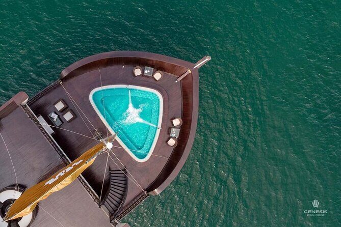 2Days-1Night Halong Bay Luxury Genesis Regal Cruises - Entering The Genesis Regal Luxury Setup