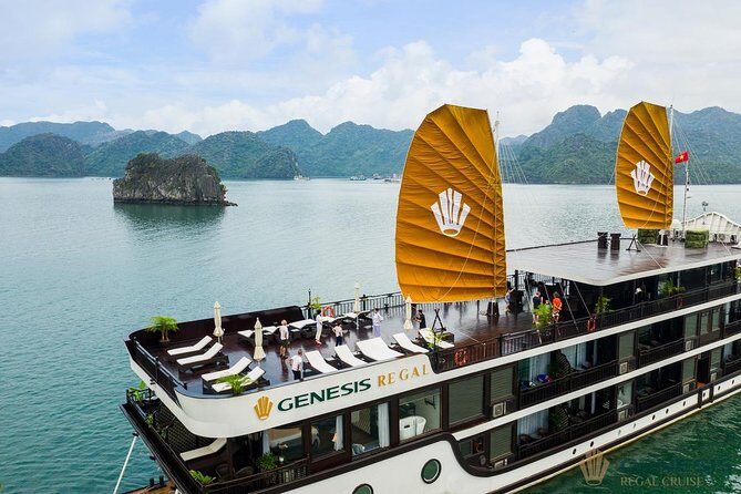 2Days-1Night Halong Bay Luxury Genesis Regal Cruises - Day One: Check-In, Floating Houses, and Kayaking + Sampan