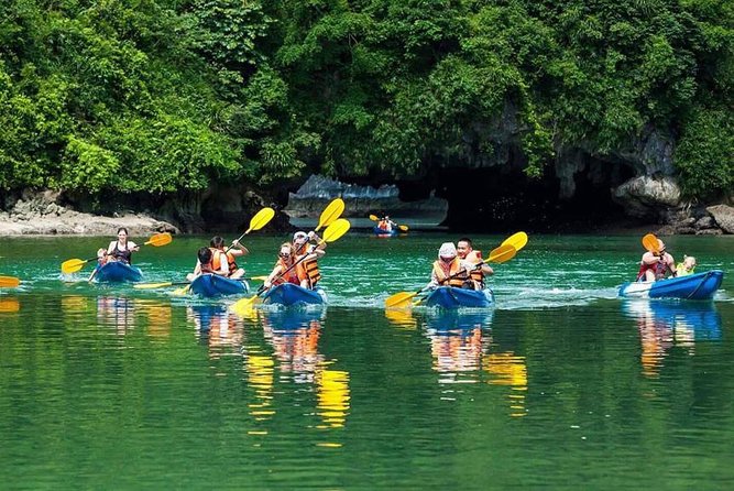 3-Day Cruise on Ha Long Bay with Kayaking, Swimming, Cooking Class,... - Small-ship Halong Bay: why this cruise feels easier