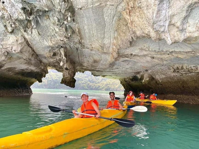 3-Day Discover the most stunning Cat Ba Island - Lan Ha Bay - Day 1 Night: Bioluminescent Plankton Kayaking in the Dark