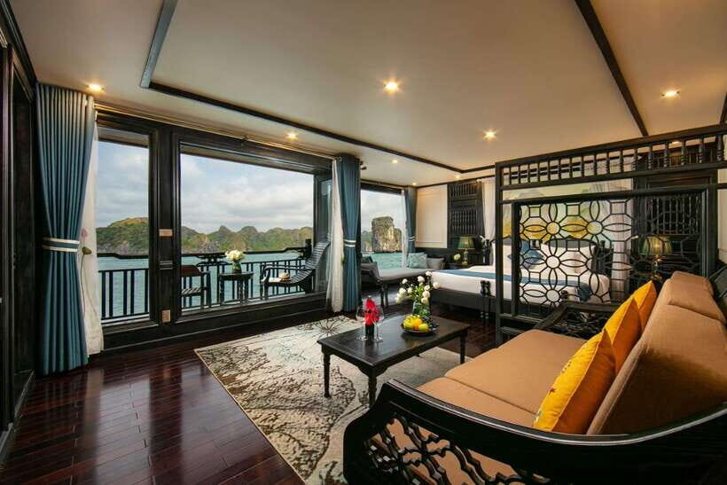3 Day - Hanoi City Tour - Lan Ha Bay 5 Star Cruise & Balcony - Day 2 Evening: Cooking Class, Happy Hour, and Night Fishing Options