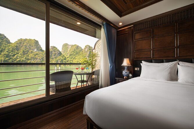 3-Day Hanoi-Ninh Binh-Halong-Lan Ha Bay 5 Star Cruise & Balcony - What the cruise day feels like: tai chi, sunrise breakfast, and cave stops