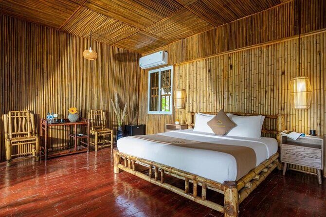 3-Day Ninh Binh trip Halong-LanHa Bay Cruise 5 Star with balcony - Lan Ha Bay on the water: kayaking, squid fishing, and a cooking class