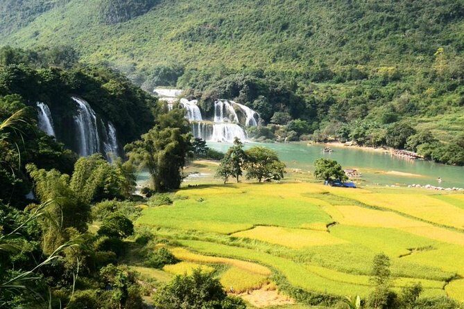 3-Day Private Tour Ba Be Lake - Ban Gioc Water Fall Best of North - Day 2: Ban Gioc and Detian Falls Plus Nguom Ngao Cave