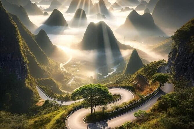 5 Days 4 Nights Ha Giang Cao Bang Ban Gioc - Free Drom 1N before - Day 1 in Quan Ba: passes, Heaven Gate, and a mountain check-in rhythm