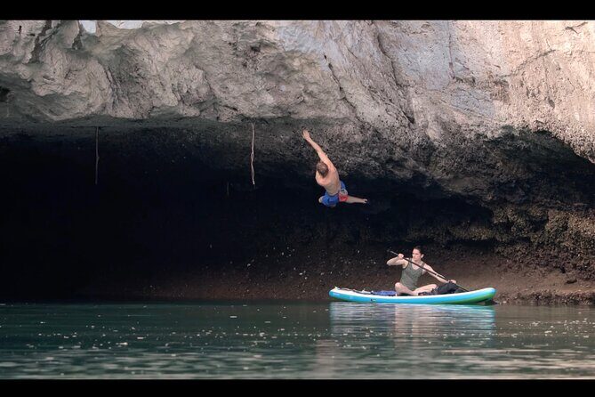 A half day deep water soloing in Lan Ha Bay - Cat Ba. - Price and Value: Why $70 Makes Sense for a Half Day