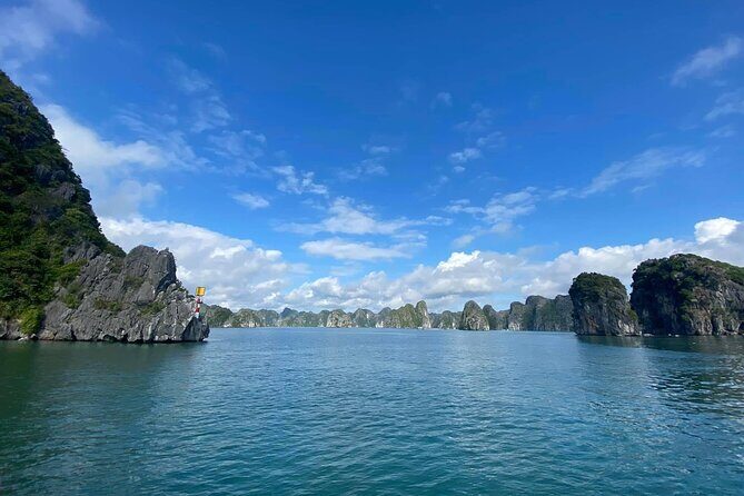 Amazing day - Boat trip discover real Ha Long Bay and Lan Ha Bay - Lan Ha Bay Morning: Cai Bèo Floating Village and a Lot of Beach Views