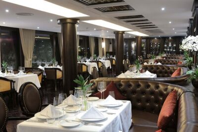 Ambassador Cruise - Heritage Ambassador in Halong Bay (2D1N) - Your cabin: deluxe ensuite comfort with a seaview balcony