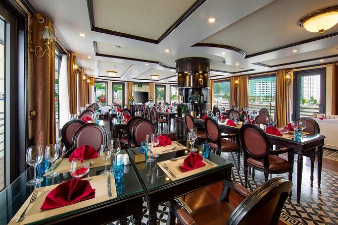 Athena Royal Cruise - Luxury Halong Bay Overnight Cruise 2D1N Tour - What the included price actually buys you