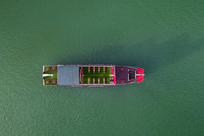Bai Tu Long Luxury Day Cruise - Fishing Village, Kayak - Back on board: sunset tea break, sundeck time, and free sightseeing