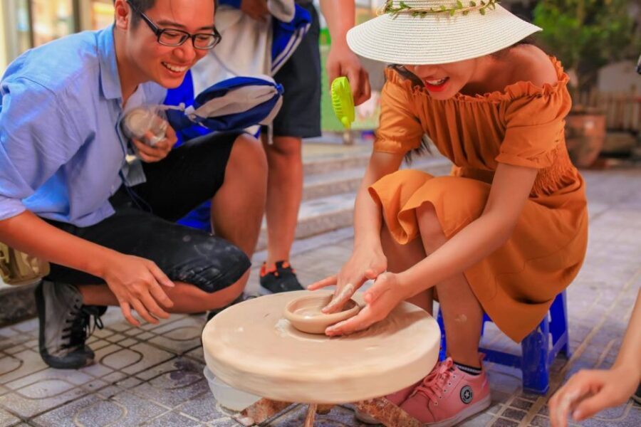 Bat Trang Pottery ancient village by Motorbike - Key takeaways