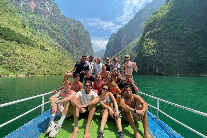 Best Seller Ha Giang Loop Motobike Tour 4d3n/ 3d2n Small Group - Day 1: Quan Ba passes, cave stop, and a H’mong village night