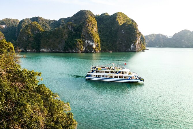 Best Value Ha Long bay 1 day - Lunch, kayak, swimming, transfer - Titop Island: swim time, beach time, and the 500-step viewpoint
