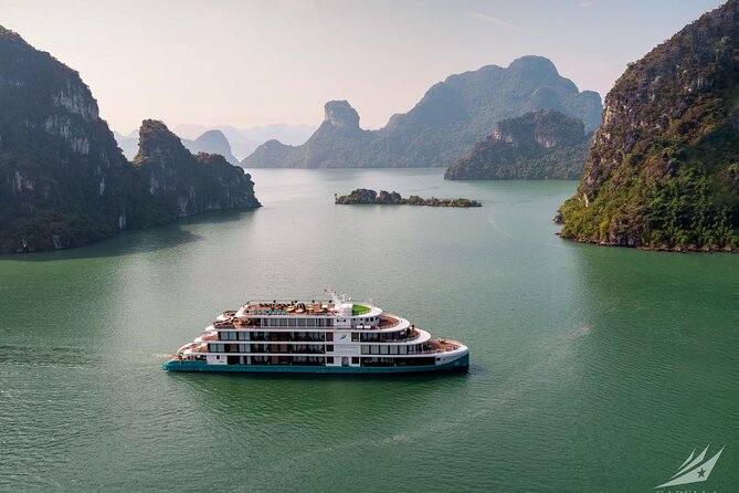 Capella Cruise Halong Bay 2Day/1 Night 6 Star Cruise All Included - Food on board: BBQ dinner and seafood buffet breakfast without the stress