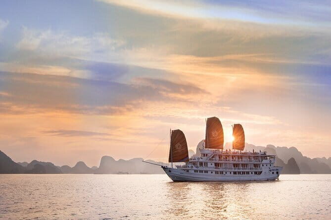 Carnival Cruise: Halong Luxury Cruise Day Trip -Swim, Kayak, Cave - Stop 3: Titop Island sand time and the climb for views