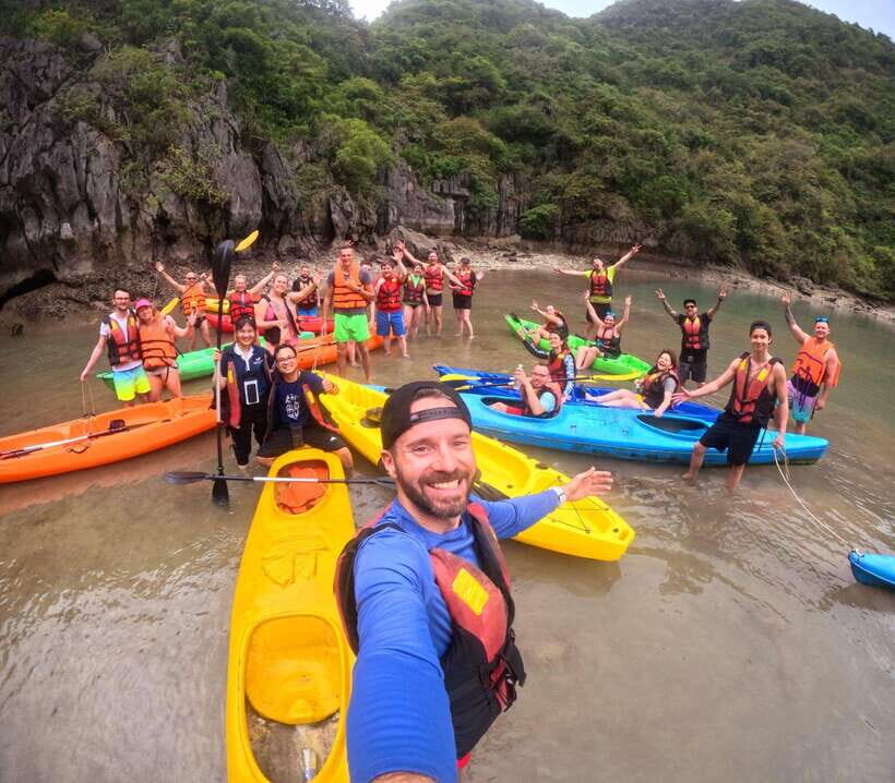 Cat Ba: 2-Day Lan Ha Bay Cruise with Activities & Meals - Viet Hai biking: the rainforest tunnel and village life in the valley