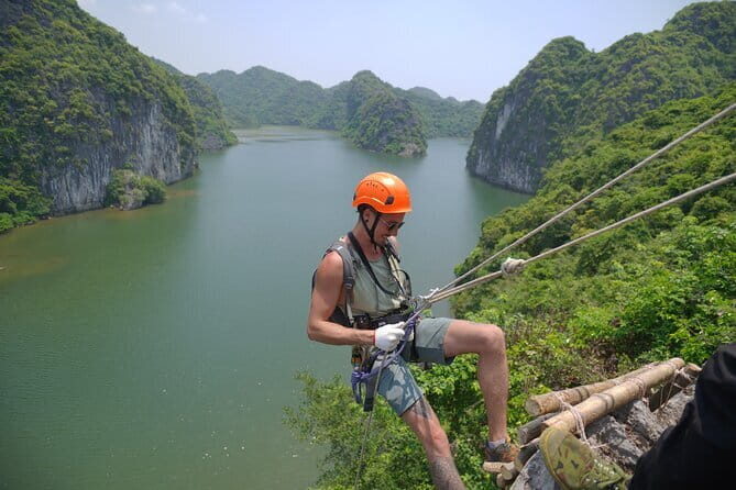 Cat Ba Abseiling Tour - Explore The Biggest Lagoon of Lan Ha Bay - Key moments you should care about