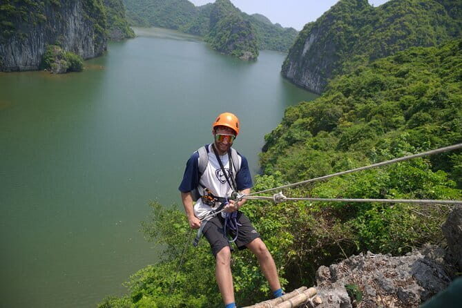 Cat Ba Abseiling Tour - Explore The Biggest Lagoon of Lan Ha Bay - Hiking from Cat Ba National Park to your first rappel point
