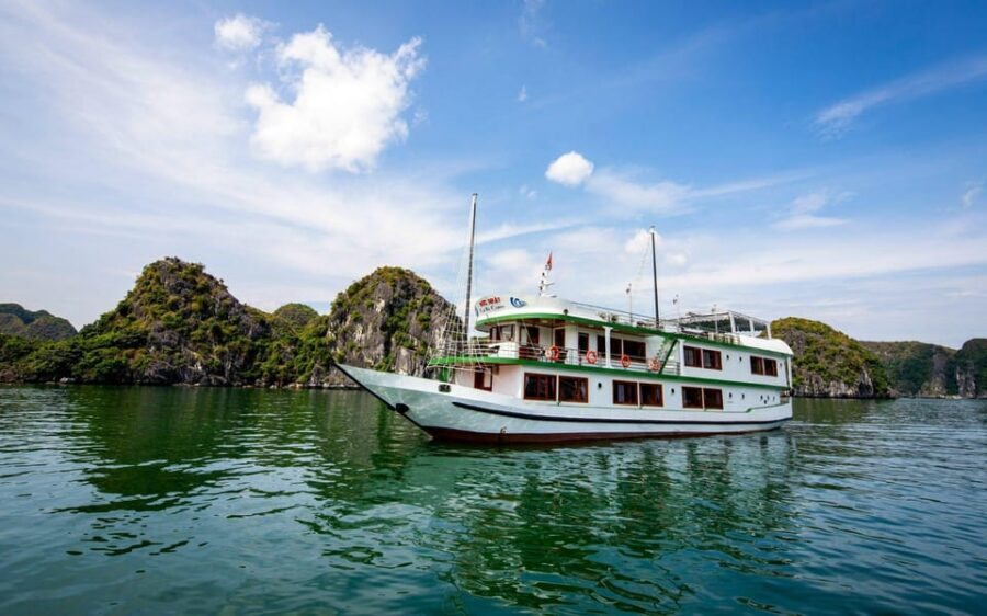 Cat Ba Island: Halong & Lan Ha Bay, cozy boat, biking, kayak - Ba Trai Dao Beaches: swimming, deck jumps, and a lunch that actually fuels you