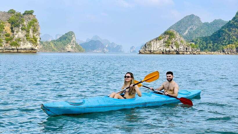 Cat Ba Island-Lan Ha Bay Day Trip: Kayaking, Swimming,Biking - Lunch onboard: real food, real views