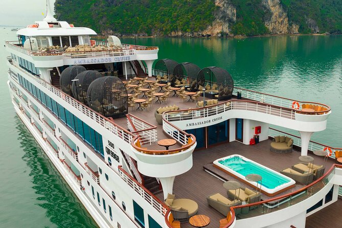 Chill Cruise Full-Day Explore Halong Bay - Ti Top (Titov) Island: Beach Time Plus a Viewpoint Climb