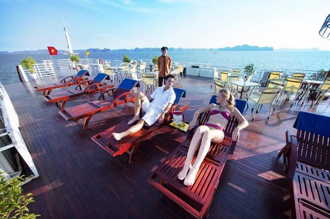 Crown Legend Cruise Ha Long 2 Days 1 Night - Onboard activities and meals: the part that turns a cruise into a day program
