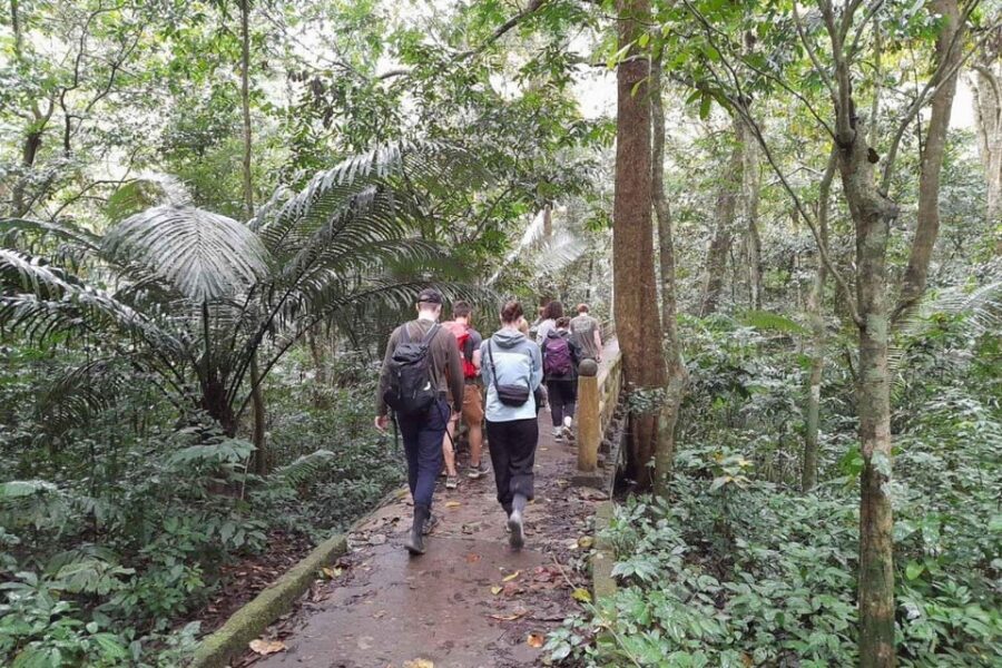 CUC PHUONG NATIONAL PARK - VAN LONG DAI LY TOUR DAY TRIP - Lunch in the park area: fuel for the ancient-tree walk