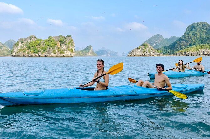 D'Charme Luxury Day Cruise Discover the MOST Stunning Lan Ha Bay - Lunch on the cruise: included Vietnamese comfort food, not a quick afterthought