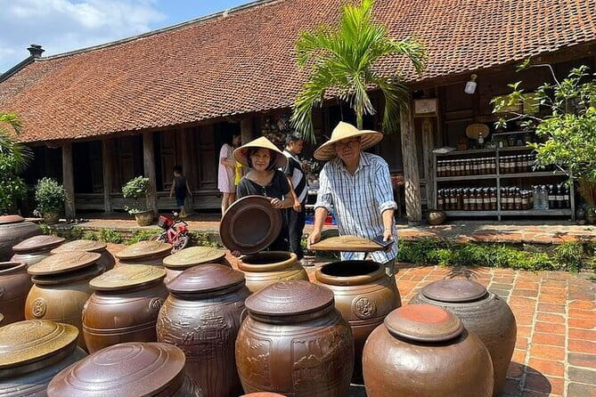 Deluxe Hanoi Tour, Ancient Villages, Pottery Class, Train Street - Lunch that keeps you from “tour-hangry” mode