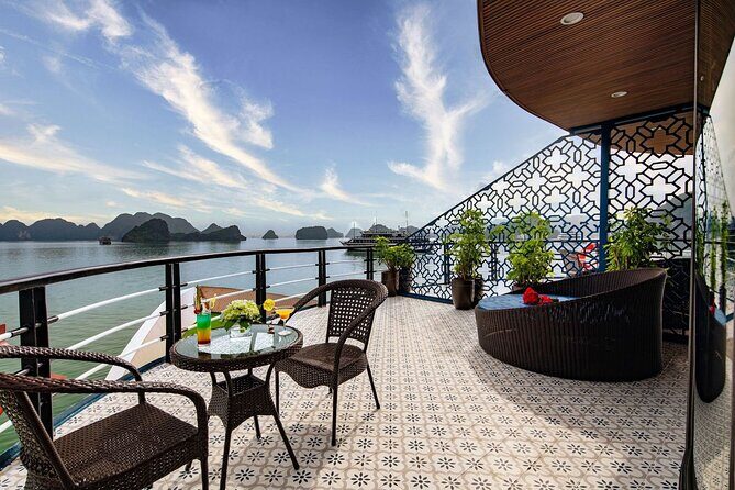 Dora Cruise – Best 2D1N Luxury Cruise in Halong & Lan Ha Bay - Day 2: Tai Chi at 6:30 AM and the Dark & Bright Caves
