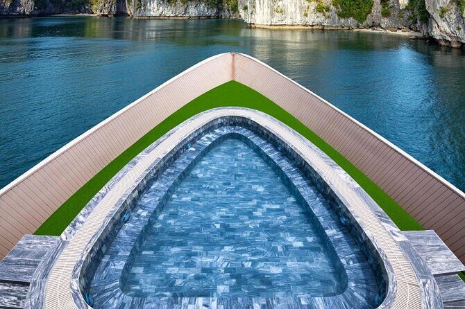 Doris 5 Star Cruise 2 Days 1 Night(Ha Long Bay+Lan Ha Bay) - Your Floating Home on Doris: Cabin, Meals, and Little Comforts
