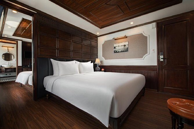 Doris Cruise 5 star cruise 2 days visiting Halong Bay Lan Ha Bay private balcony - Price and value: what $235 buys you on this kind of 2-day itinerary
