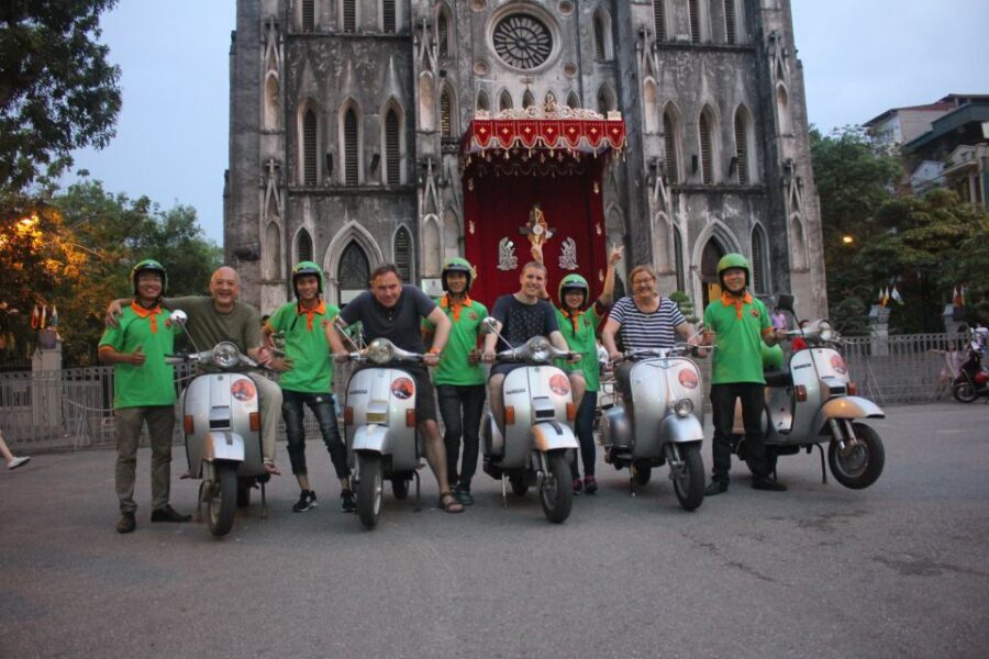 Enjoy Hanoi Like a Local - Vespa & Street Food Tour by Night - Egg coffee by the railway tracks: watching the train come through