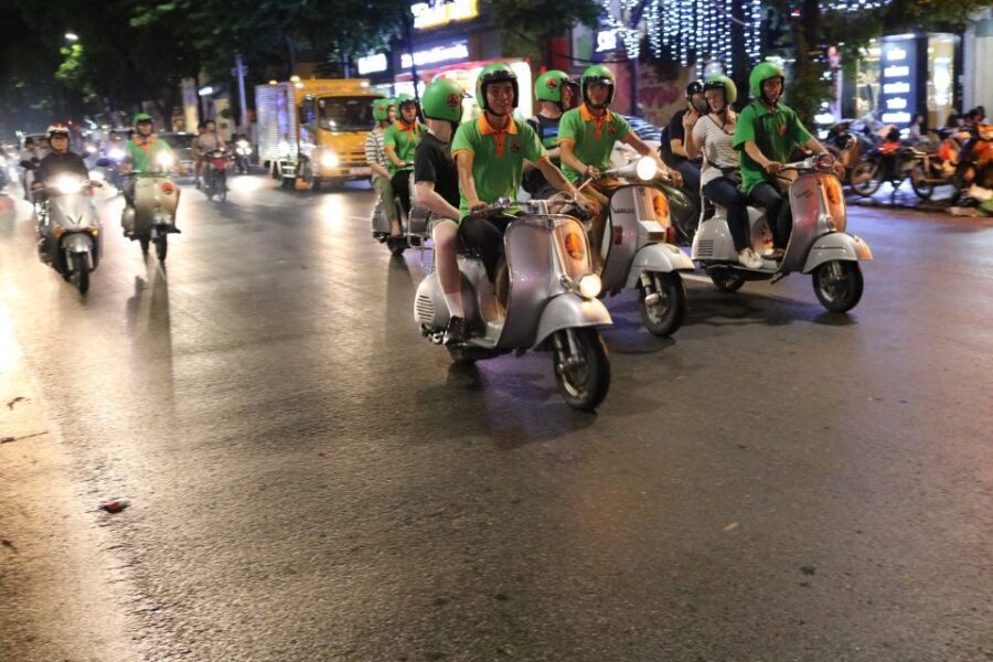 Enjoy Hanoi Like a Local - Vespa & Street Food Tour by Night - Why a vintage Vespa at night makes Hanoi feel easy