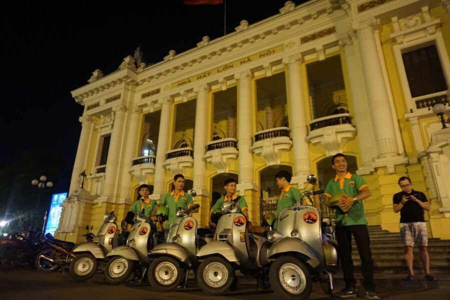 Enjoy Hanoi Like a Local - Vespa & Street Food Tour by Night - Hanoi Old Quarter and St. Joseph Cathedral: photos plus good orientation