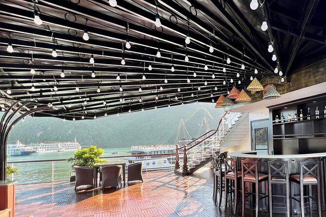 Erina Cruise Lan Ha Bay Halong Bay 3 days 2 nights depart from Hanoi Old Quarter - Day 3: Dark & Bright Cave by tender, then the ride back from Halong Bay