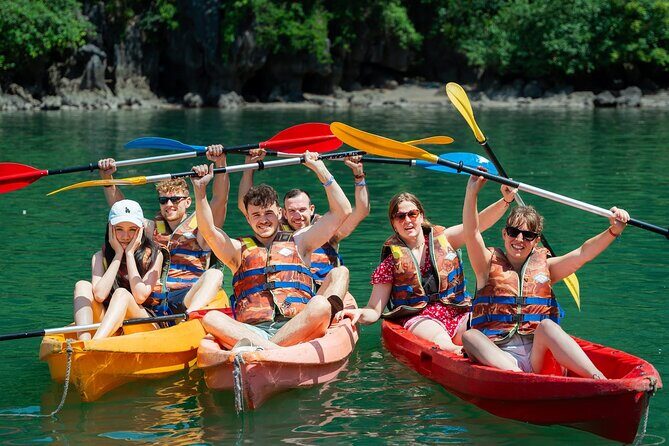 Excellent Halong Bay Day Cruise All Inclusive From Hanoi - The cruise stops: caves, lagoon, and why the order works