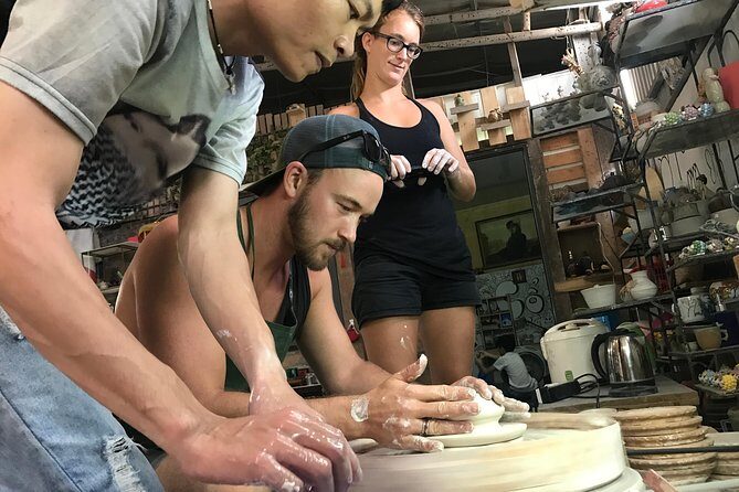 Explore Bat trang village & Ceramics factories with local guide - Glaze and hand-painted factories: two different kinds of craft work