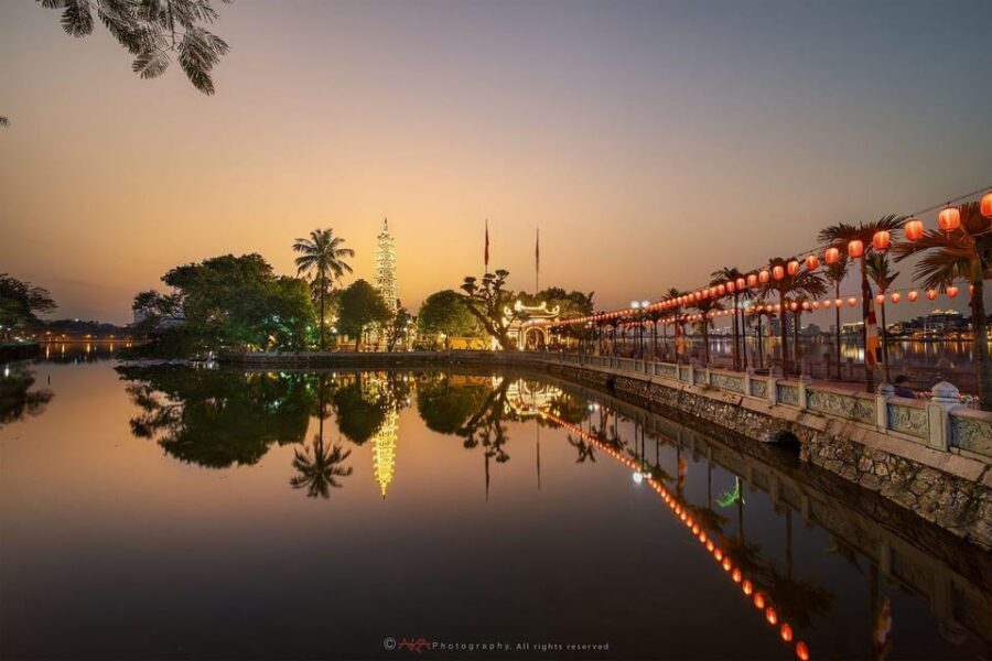 Explore Ha Noi City Tour For Full Day - Hoan Kiem Lake and Ngoc Son Temple: the legend at the center