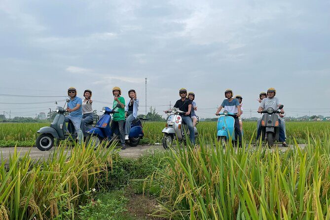 Exploring Vespa Tour Through Little Red River Delta - Cổ Loa Citadel: the history stop that actually gets you time to see it