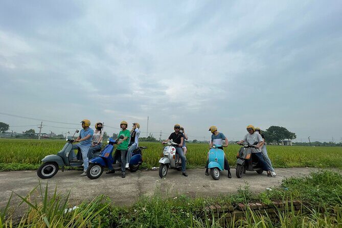 Exploring Vespa Tour Through Little Red River Delta - First stops in central Hanoi: cathedral, opera house, and quick ticketed access