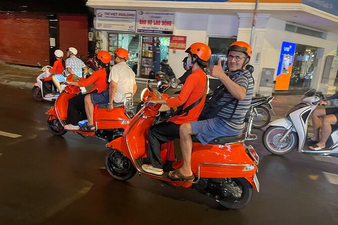 Female Riders Vespa Night Street Food + Train Street food 4 Hours - Hanoi at Night: Why a Vespa Food Tour Works
