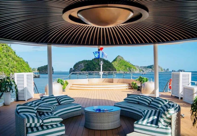From Cat Ba: Explore Lan Ha Bay on the Newest 5-Star Cruise - Lunch Onboard: More Than Just a Meal