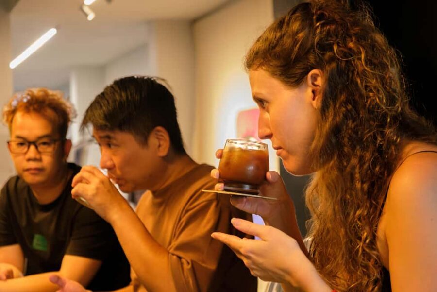 From Egg Coffee to Street Brews: Hanoi Walking Tour - Blackbird Eggpresso: egg coffee inside a century-old house